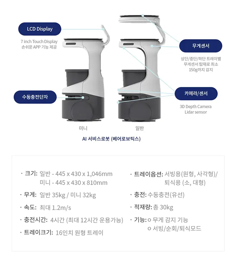 베어로보틱스 서비스로봇